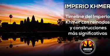 Timeline Imperio Khmer
