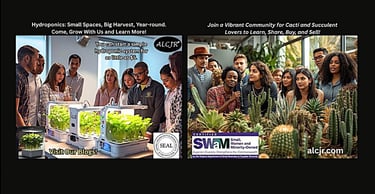 Homepage Image of Hydroponics and Cacti