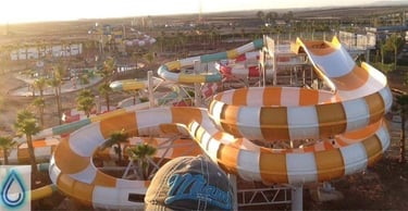 Construction de toboggans aquatiques et parcs aquatiques au Maroc
