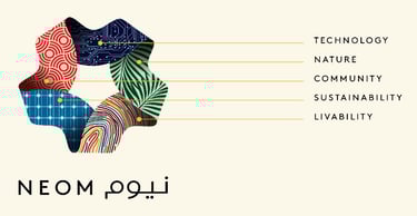 مدينة نيوم ومقاولات شركة البيت 