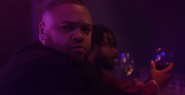still from unicorn training of joakim at the bar