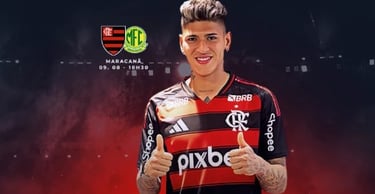 Jorge Carrascal poderá estrear no jogo contra o Mirassol