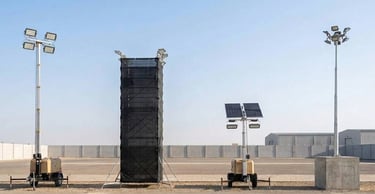 diesel, solar, scaffolding tower light rental تاورلايت برج انارة سقالة ديزل طاقة شمسية تأجير