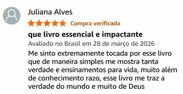 Avaliações - Livro Mate Seus Sonhos - Depoimentos