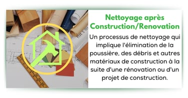 nettoyage après construction rénovation