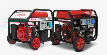 Gasoline Backup Generator - Reliable backup power solution for emergencies and recreation