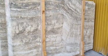 Płyty trawertyn szary, slaby kamienne włoskie