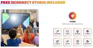 Software i3Connect Studio en Pantalla interactiva i3Connect Aspen 4