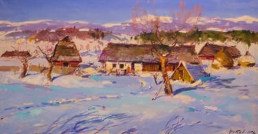 Йосип Бокшай (1891–1975), «Зимова симфонія Закарпаття», 1972