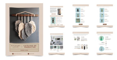 design of virtual catalog in PDF version for downloading