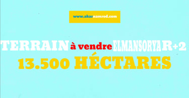 Samsar terrain à vendre mohammedia akarnamrod