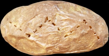Baked Potato with Fork Zig Zag