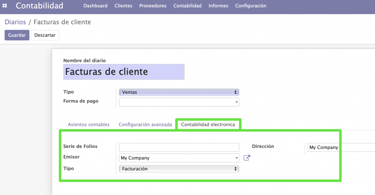 diario de facturación