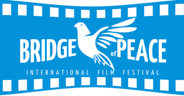 Logo of Bridge of Peace Film Festival, partner of Take One Academy
