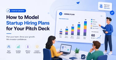 How to Model Startup Hiring Plans for Your Pitch Deck