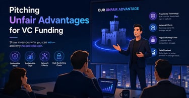 Pitching Unfair Advantages for VC Funding