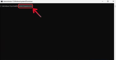 Windows 11 sem conta Microsoft OOBE\BYPASSNRO