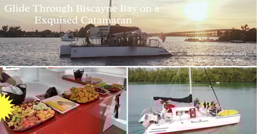 South Beach Sunset Sail in Miami Biscayne bay 