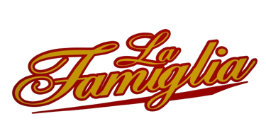 a logo for a restaurant called la fangola