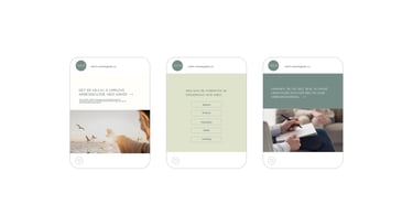 Visuell identitets eksempel – ADHD Arbeidsglede tilpasset sosiale medier
