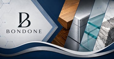 Bondone epoxy adhesives for bonding wood, metal, glass, marble and stone 