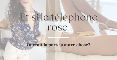 Agnès, créatrice d’un espace intime autour du téléphone rose indépendant