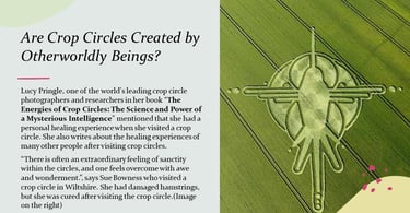 Are Crop Circles created by Otherworldly Beings
