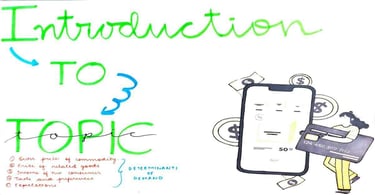 Introduction to topic