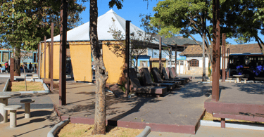 Praça Central de Honório Bicalho, um distrito de Nova Lima, Perto de BH