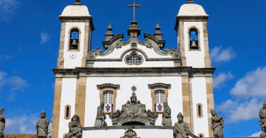 Santuário do Bom Jesus de Matosinhos em Congonhas, Cidade Histórica em Minas Gerais