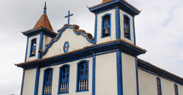 Igreja Histórica no Centro Histórico de Cocais, em Minas Gerais