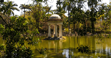 Natureza e Lagoa no Parque Municipal em Belo Horizonte