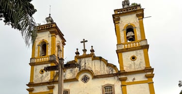 Igreja Histórica no Centro Turistico de Amarantina, distrito de Ouro Preto
