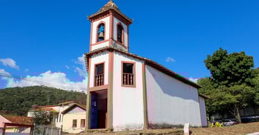 Capela de Nossa Senhora do Ó, ponto turistico em Sabará, cidade turistica de MG