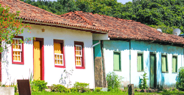 Casas históricas no distrito de Chapada, Ouro Preto Minas Gerais, destino turistico mineiro