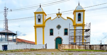 Centro Histórico e turistico de Cachoeira do Campo, distrito de Ouro Preto MG