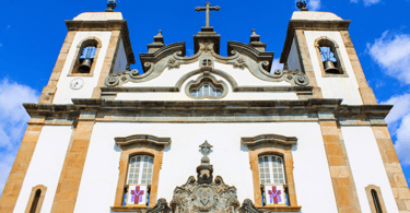 Igreja Histórica no Centro Histórico de Congonhas, Cidade Histórica de Minas Gerais