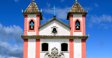 Igreja Matriz de Lavras Novas, distrito turistico de Ouro Preto, Minas Gerais