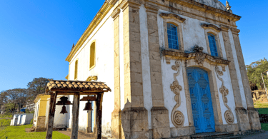 Igreja histórica do periodo colonial em Lobo Leite, distrito historico de Congonhas