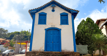 Igreja Histórica no Centro Histórico de Brumal, Distrito Histórico de Santa Barbara Minas Gerais
