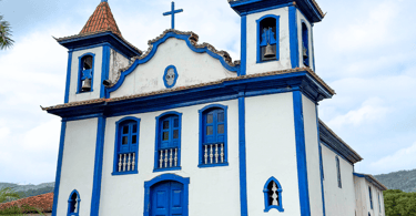 Igreja histórica e turistica em Cocais, distrito de Barão de Cocais em Minas Gerais