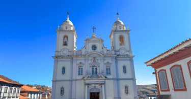 Igreja Matriz da Sé em Diamantina MG, ponto turistico importante da cidade mineira