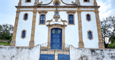 Igreja Matriz e histórica de Glaura, distrito turistico de Ouro Preto Minas Gerais