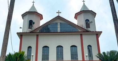 Igreja Matriz de Itambé do Mato Dentro, cidade turistica em Minas Gerais