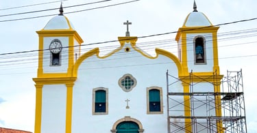 Igreja no centro turistico de Cachoeira do Campo, Distrito de Ouro Preto MG