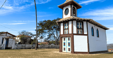 Capela histórica e turistica em Milho Verde, distrito turistico de Serro em Minas Gerais