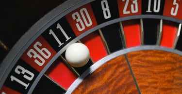 Roulette Wheel with Ball