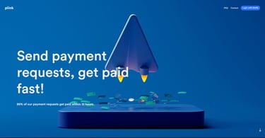 financial 3d brand website animation
