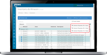 punto de venta etiquetas