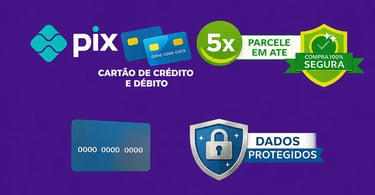 Métodos de Pagamento - Livro Mate Seus Sonhos